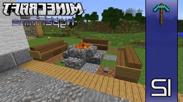 Image of Minecraft Hypermine Vanilla Smp Fire Pit E12 Youtube Minecraft Fire Pit
