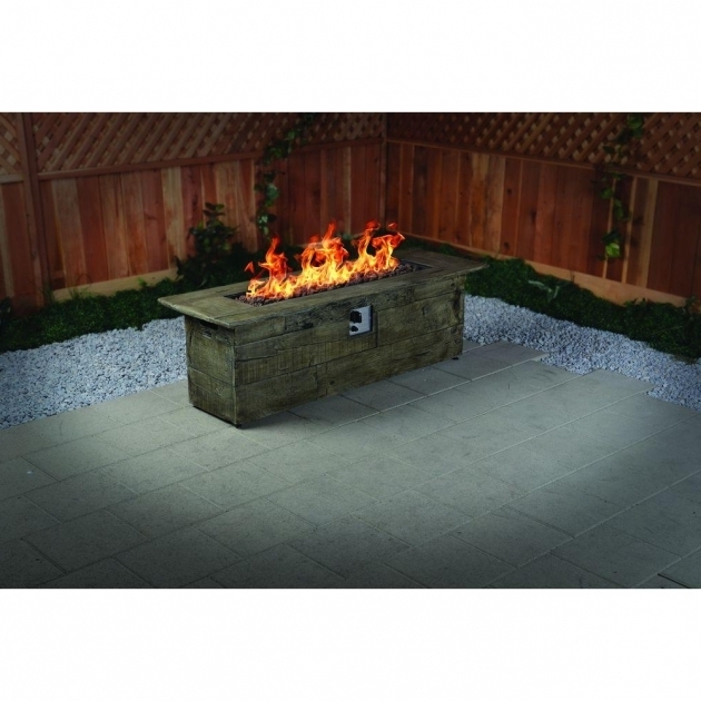 Incredible Bond Manufacturing Galleon 60 In X 20 In Rectangular Envirostone Propane Fire Pit Home Depot