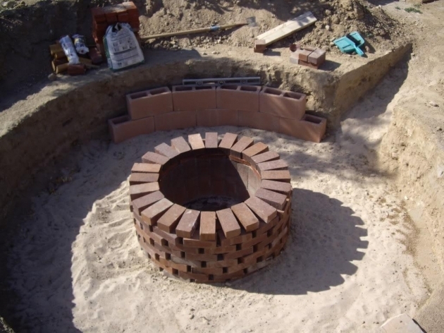 Incredible Brick Fire Pit Kit Crafts Home Brick Fire Pit Kit