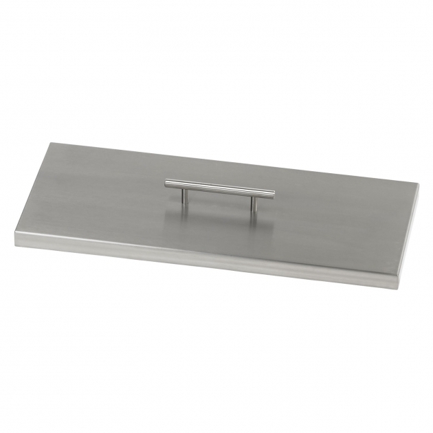 Incredible Fire Pit Burner Pan Covers Round Square Rectangular Linear Rectangular Fire Pit Cover