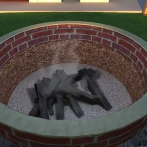 Starting A Fire In A Fire Pit