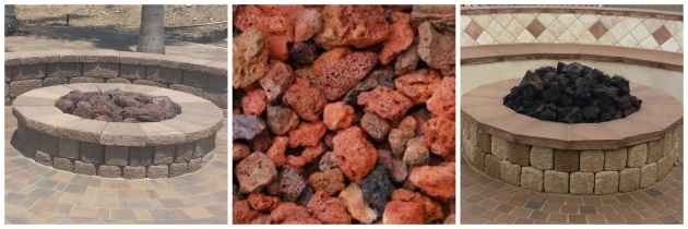 Inspiring Fire Pit Toppings Lava Rock For Fire Pit