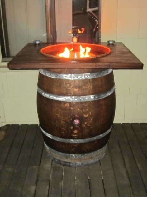Marvelous Full Size Wine Barrel Fire Pitstave Designs Wine Barrel Fire Pit Table