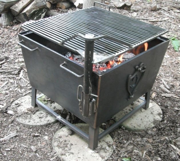 Marvelous Outdoor Fire Pits And Fire Grates Fire Pit Grate Square