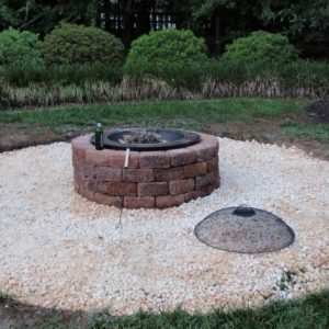 Brick Fire Pit Kit