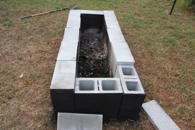Outstanding Cinder Block Fire Pit Explode Design And Ideas Cinder Blocks Fire Pit Explode