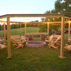Circle Swing Fire Pit