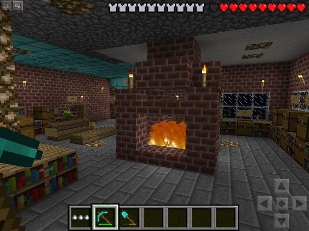 Picture of Fireplace Designs Mcpe Show Your Creation Minecraft Pocket Minecraft Fire Pit