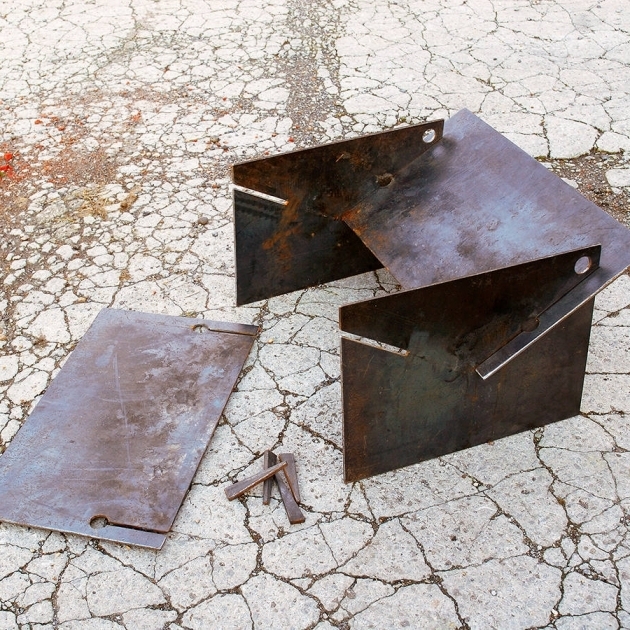 Picture of Steel Collapsible Fire Pit Collapsible Fire Pit