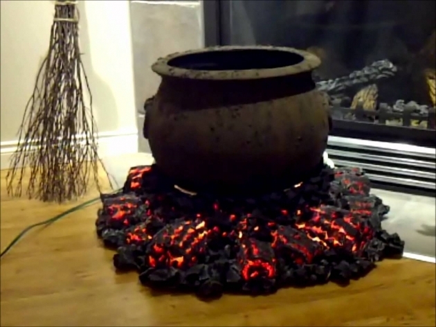 Remarkable Halloween Cauldron And Fire Pit Start Of First Project For Fake Fire Pit
