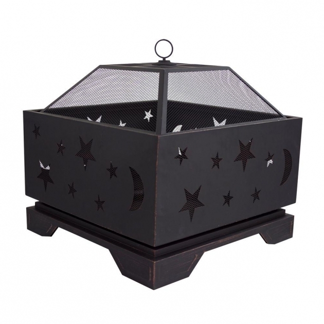 Remarkable Pleasant Hearth Stargazer 26 In Deep Bowl Steel Fire Pit Ofw314s Hampton Bay Quadripod 26 In. Round Fire Pit