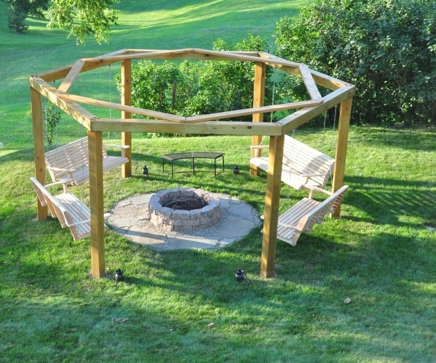 Remarkable Porch Swing Fire Pit 12 Steps With Pictures Swings Around Fire Pit