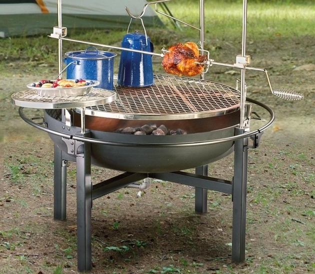 Remarkable We Just Bought A Cowboy Fire Pit Rotisserie Grill And I Cannot Rivergrille Cowboy Fire Pit