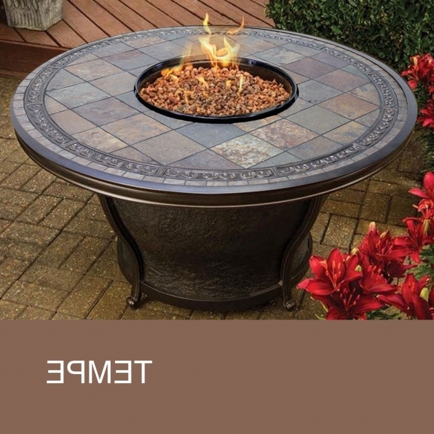 Stunning Patio Ideas Gas Fire Pit Kits With Wooden Deck Pattern And Small Small Gas Fire Pit