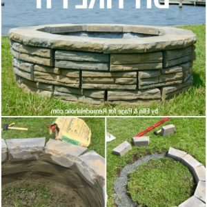 Diy Retaining Wall Block Fire Pit