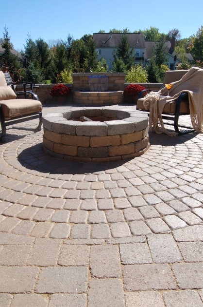 Wonderful Outdoor Fire Features Wwwmansfieldbrickandsupply Edington Fire Pit