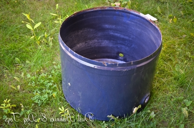 Alluring Big Plans For The Back Yard Metal Barrel Fire Pit