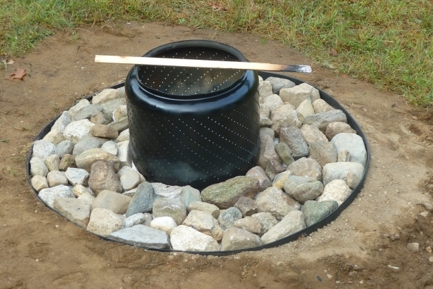 Alluring Diy Fire Pit For As Little As 0 Patio Supply Outdoor Living Washer Tub Fire Pit