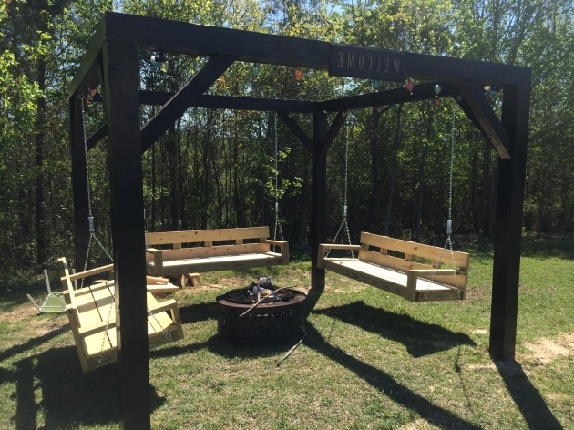 Amazing Ana White Fire Pit Swings Diy Projects Fire Pit Swing Set