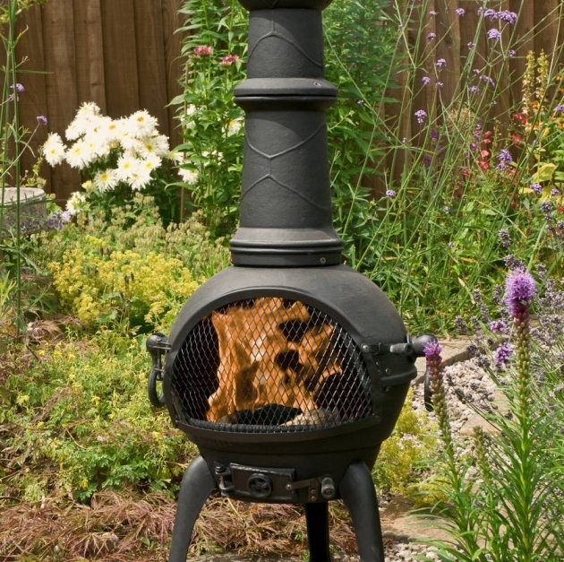 Awesome Furnitures Make Your Patio More Comfy With Chiminea For Clay Fire Pit Home Depot