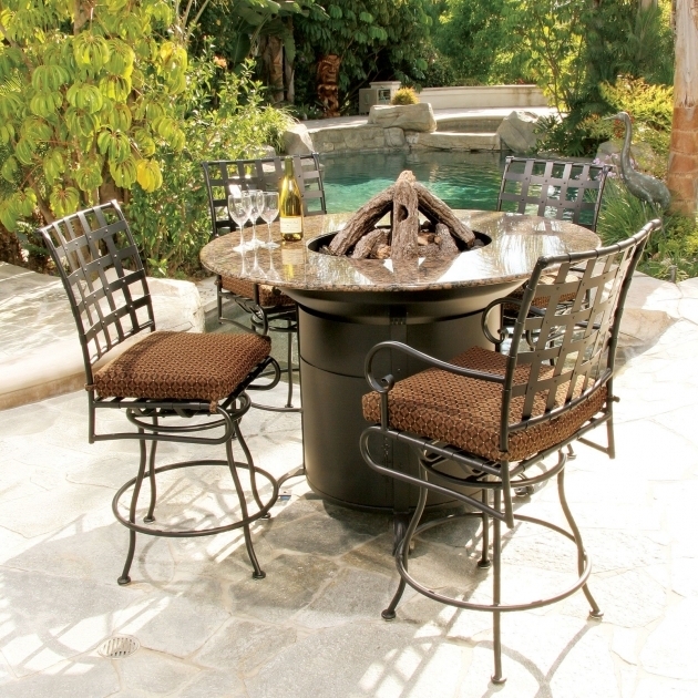 Best Bar Height Fire Pit Table Set Bar Height Fire Pit Table Set