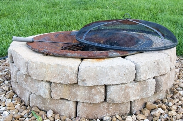 Best How To Build An Outdoor Firepit The Polkadot Chair Fire Pit With Stones