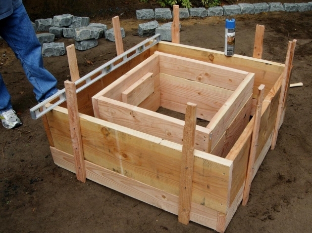 Delightful How To Make A Concrete Fire Feature How Tos Diy How To Build A Square Fire Pit