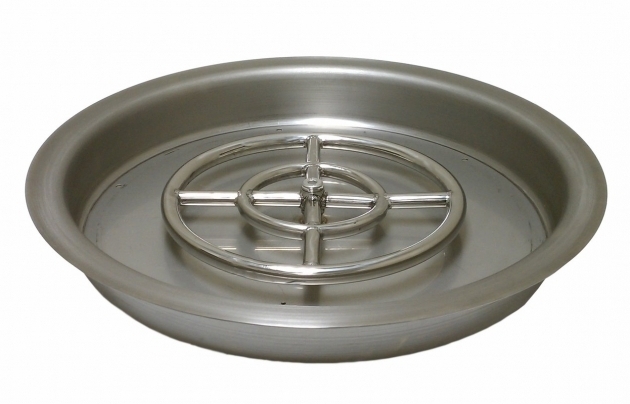 Fascinating American Fireglass Steel Gas Propane Fire Pit Pan Reviews Fire Pit Replacement Pan