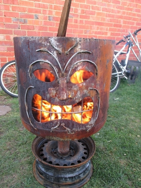 Fascinating Tiki Brazier And Other Metal Art Sculptures Some Creations From Tiki Firepit