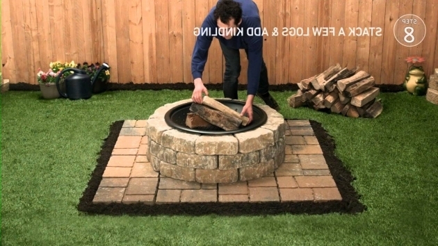 Gorgeous Lowes Firepit Tap Thru How To Youtube Fire Pit Bricks Lowes