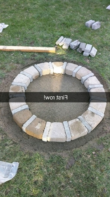 Image of Best 25 Brick Fire Pits Ideas On Pinterest Fire Pits Brick Gas Fire Pit With Glass Rocks