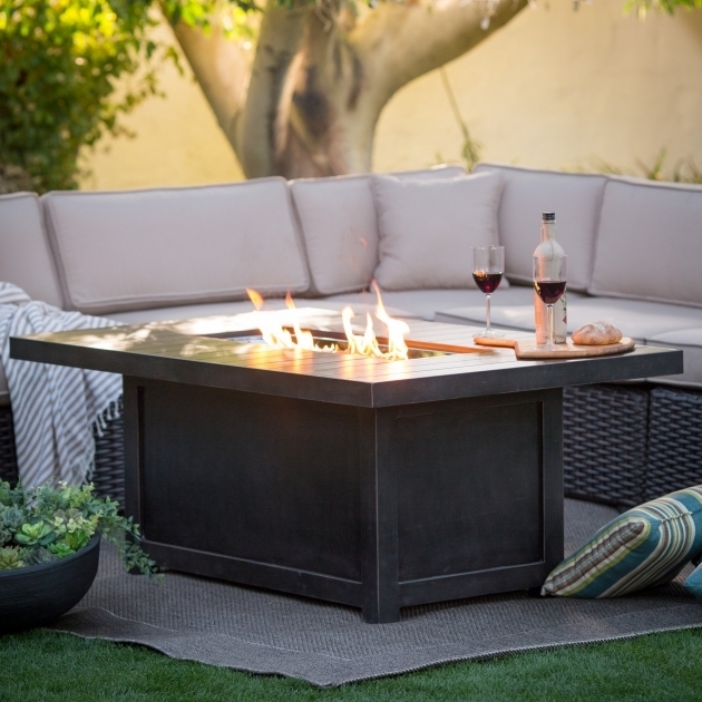 Incredible Napoleon Rectangle Propane Fire Pit Table Fire Pits At Hayneedle Rectangle Propane Fire Pit
