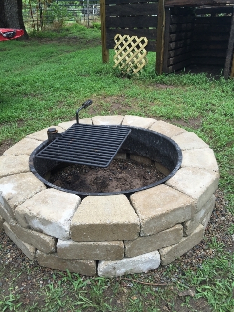 Marvelous Home Design Cinder Block Fire Pit Grill Building Supplies How To Make A Cinder Block Fire Pit