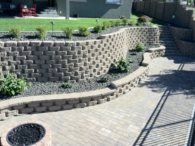 Outstanding Retaining Walls Musser Landscaping Retaining Wall Fire Pit