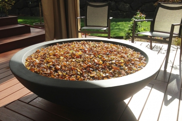 Picture of Fire Bowls Fire Pits Concrete Creations Glass Rocks For Fire Pit
