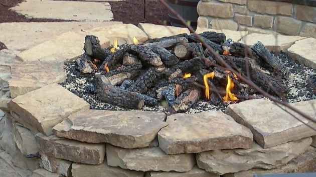 Picture of How To Make A Backyard Fire Pit Hgtv Fire Pit With Stones