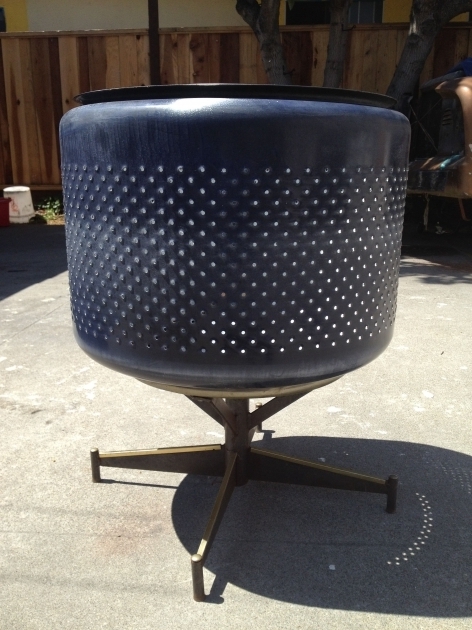 Stunning Fire Pit The Spanish Charmer Washer Tub Fire Pit