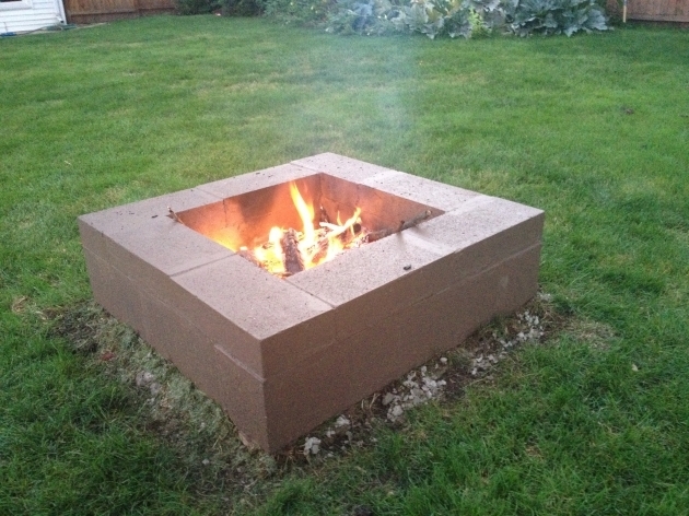 Wonderful Cinder Block Fire Pit Dors And Windows Decoration Cinder Block Fire Pit Plans