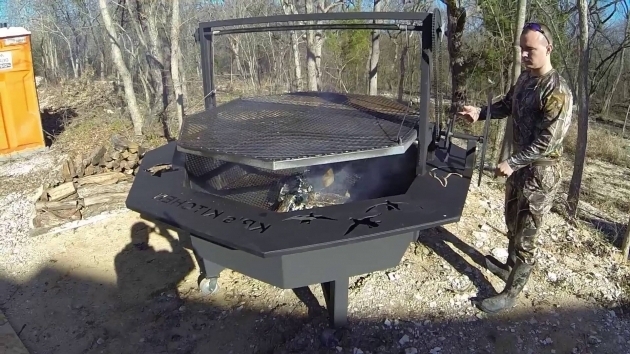 Awesome 7 Santa Maria Cowboy Fire Pit Youtube Cowboy 31 In. Charcoal Grill And Fire Pit