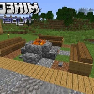 Minecraft Fire Pit Design