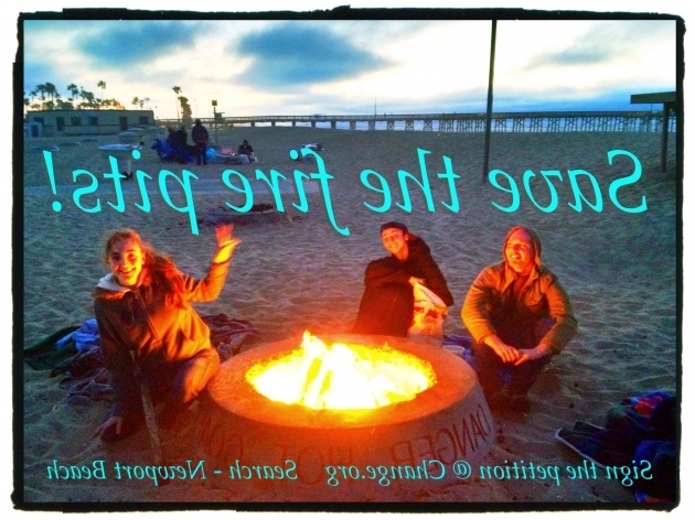Awesome Save The Beach Fire Pits Only 6 Days Left To Overturn It Huntington Beach Fire Pits