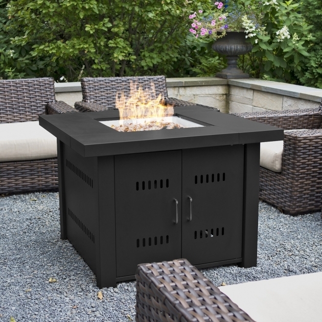 Best Belleze 40000btu Outdoor Patio Propane Gas Fire Pit Table W Fire Outdoor Fire Pit With Glass Rocks