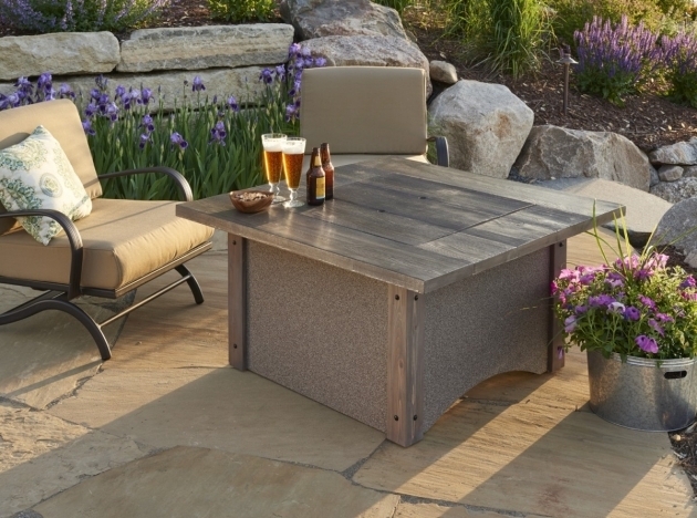 Delightful Pine Ridge 2424 Square Fire Pit Table Fire Pits Fire Pits Fire Pit Covers Square