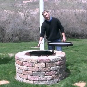 Grill Fire Pit Combo