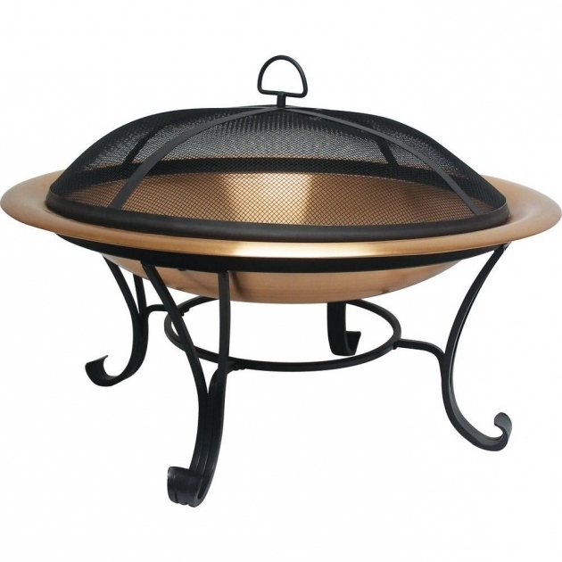 Fantastic Catalina Creations 30 In Copper Fire Pit Set Ad112 The Home Depot Copper Fire Pit Insert