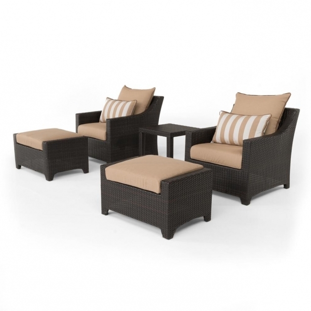 Fantastic Hampton Bay Niles Park 5 Piece Gas Fire Pit Patio Seating Set With Niles Park 5pc Gas Firepit Seating