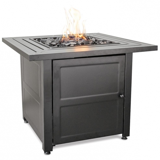 Fascinating Endless Summer Steel Propane Outdoor Fire Pit Table Gad1423m The Home Depot Propane Fire Pit