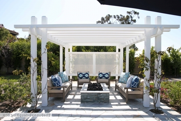 Fascinating Outdoor Pergola And Fire Pit The Sunny Side Up Blog Restoration Hardware Firepit