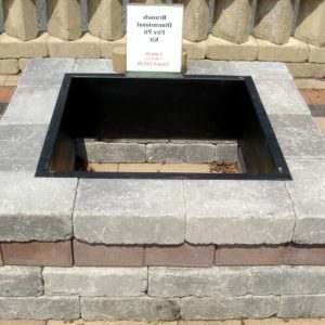 Square Fire Pit Liner
