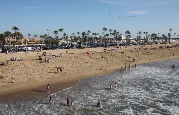 Image of Balboa Pier Beach Newport Beach Ca California Beaches Balboa Beach Fire Pits